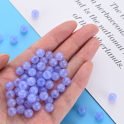 Imitation Jelly Acrylic Beads MACR-S373-66-EA01-1