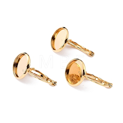 304 Stainless Steel Leverback Earring Settings X-STAS-F191-03G-10mm-1