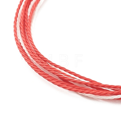 Waxed Polyester Multi-strand Bracelet BJEW-JB07892-04-1