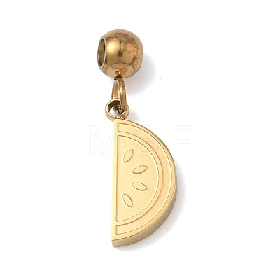 304 Stainless Steel Pendants STAS-K323-01B-G-1