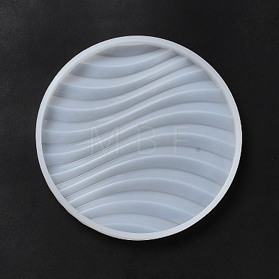 DIY Flat Round/Square Corrugated Cup Mat Silicone Molds SIMO-H009-02A-02-1