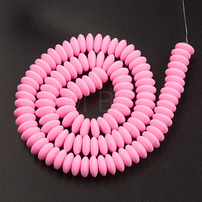 Handmade Polymer Clay Beads Strands X-CLAY-N008-064-A08-1