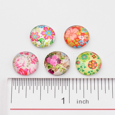 Glass Cabochons GGLA-JP0002-01-1