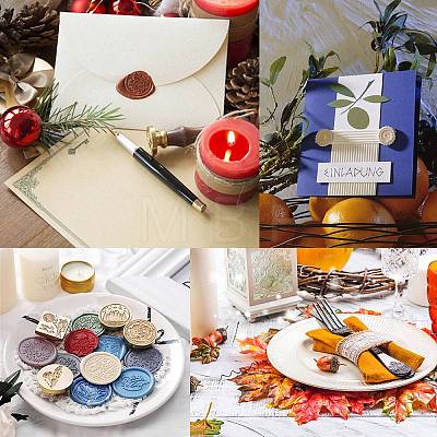 CRASPIRE DIY Wax Seal Stamp Kits DIY-CP0002-56-1