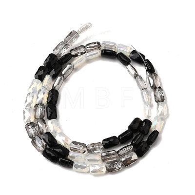 Electroplate Glass Beads Strands X-EGLA-D300-05-02-1