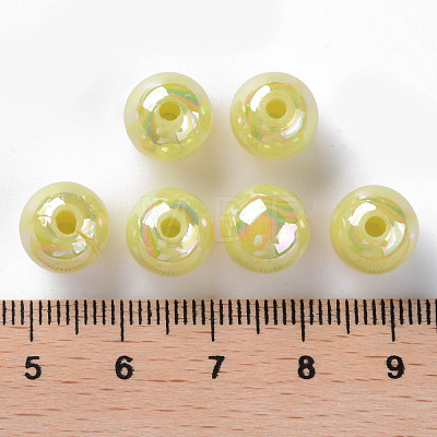 Opaque Acrylic Beads MACR-S370-D10mm-A10-1