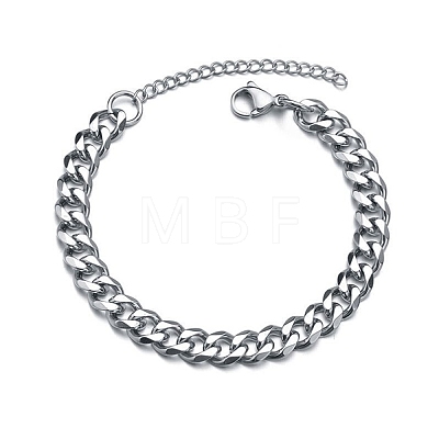 Stainless Steel Cable Chain Braclets PW-WG142A4-05-1