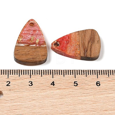 Resin & Wood Pendants WOOD-S061-02D-1