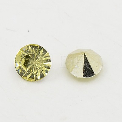 Grade AAA Pointed Back Resin Rhinestones CRES-R120-2.0mm-15-1