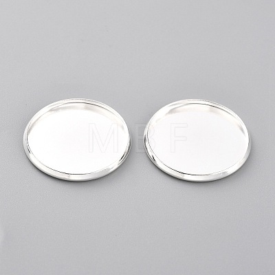 304 Stainless Steel Cabochon Settings STAS-Y001-12G-S-1