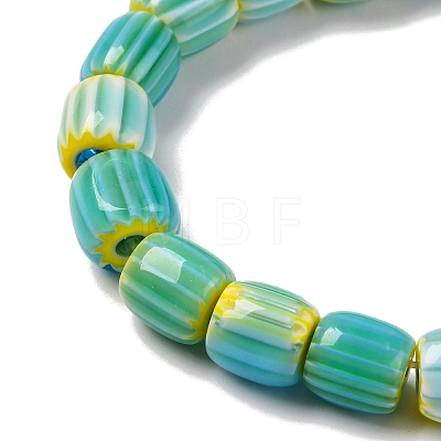 Handmade Lampwork Beads Strands LAMP-K041-01B-23-1