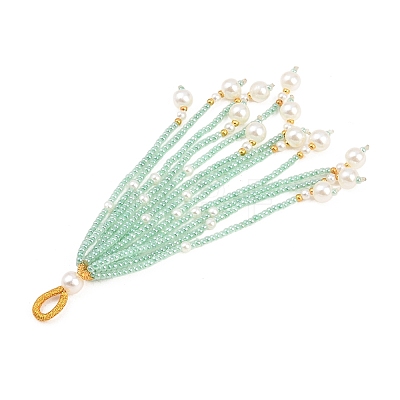 Transparent Glass & Plastic Beads Big Pendants GLAA-B038-01A-1
