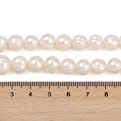 Natural Cultured Freshwater Pearl Beads Strands PEAR-I007-07Z-03C-01-1