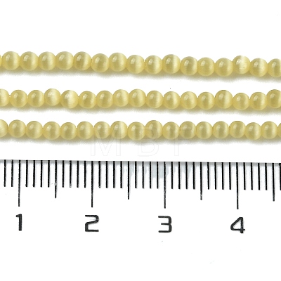 Cat Eye Beads Strands CE-Z001-01C-1