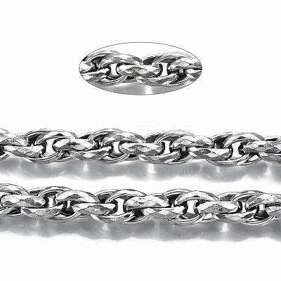 304 Stainless Steel Rope Chains CHS-S008-007P-1