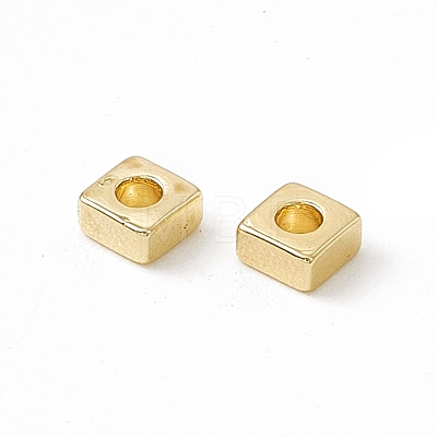 Brass Beads KK-K271-01G-1