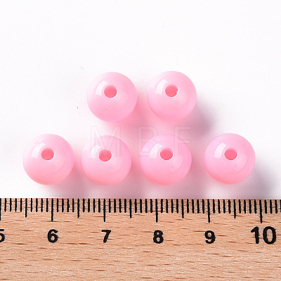 Opaque Acrylic Beads X-MACR-S370-C10mm-A01-1