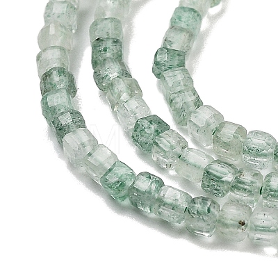 Natural Green Strawberry Quartz Beads Strands G-H042-B11-01B-1