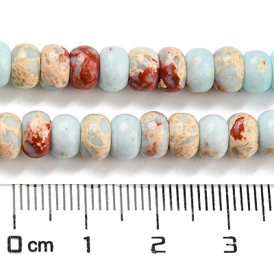 Synthetic Imperial Jasper Dyed Beads Strands G-D077-E01-02I-1