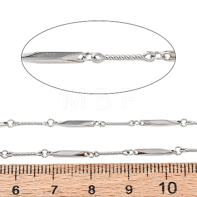 304 & 201 Stainless Steel Bar Link Chains CHS-H117-17P-1