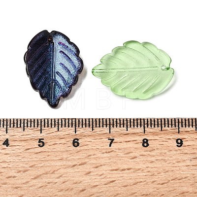 Electroplate Transparent Glass Beads EGLA-L047-06-1