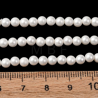 Round Shell Pearl Bead Strands LS-BSHE-L011-4mm-A013A-1
