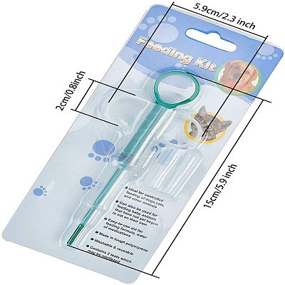 Plastic Pet Medicine Feeding Syringe AJEW-GA0002-05-1