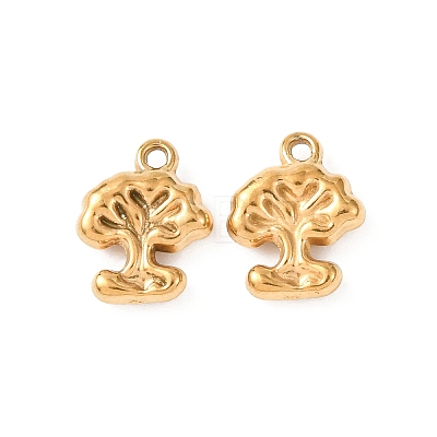 304 Stainless Steel Charms STAS-K303-08E-G-1