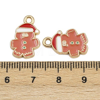 Christmas Themes Alloy Enamel Pendants LS-ENAM-Z023-01G-11-1