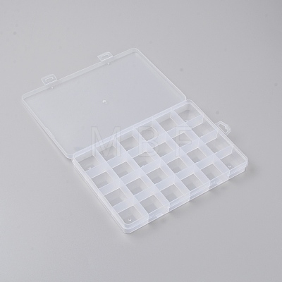 Plastic Storage Box CON-WH0080-65-1