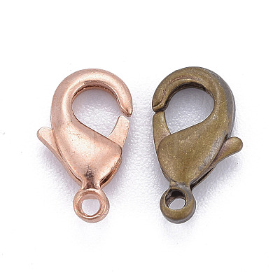 Brass Lobster Claw Clasps KK-901-M-1