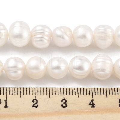 Natural Cultured Freshwater Pearl Beads Strands PEAR-C003-15F-1