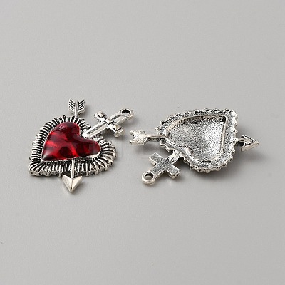 Alloy Enamel Pendants LS-FIND-WH0156-43A-1