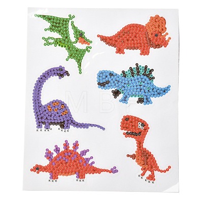 DIY Dinosaur Diamond Painting Stickers Kits For Kids DIY-O016-13-1