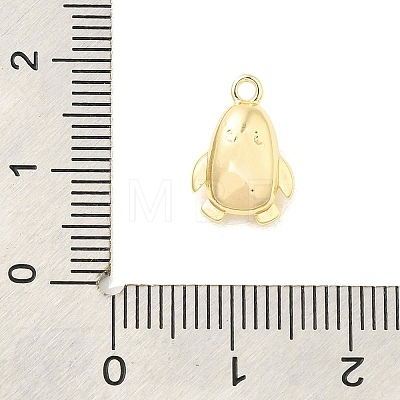 Brass Micro Pave Cubic Zirconia Charms KK-Z073-16G-1