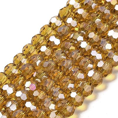 Transparent Glass Beads EGLA-A035-T6mm-B04-1