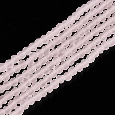 Transparent Glass Beads Strands EGLA-A044-T1mm-MD22-1