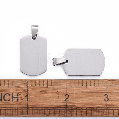 Tarnish Resistant 304 Stainless Steel Big Pendants LS-STAS-I140-19H-S-1