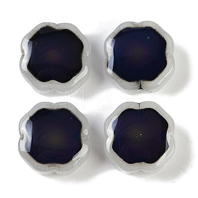 Two Tone Glass Beads GLAA-Z007-11C-1