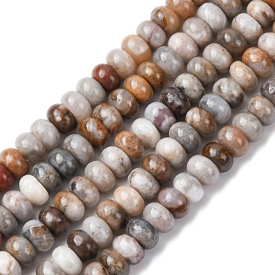 Natural Gobi Agate Beads Strands G-F668-07-A-1