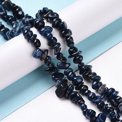 Dyed & Heated Natural Apatite Beads Strands G-G925-07A-1