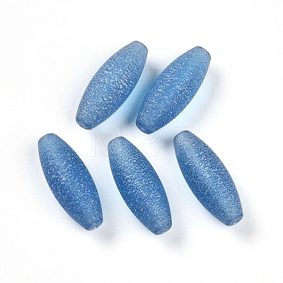 Transparent Frosted Glass Beads SEED-T006-05A-1