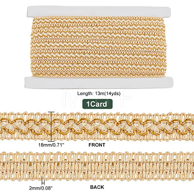 Polyester Fringe Trimming OCOR-WH0085-02A-1