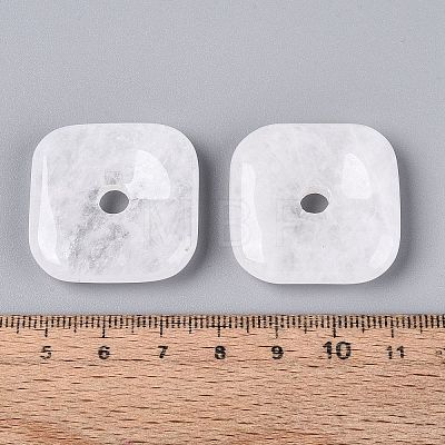 Natural Quartz Crystal Pendants G-Q602-02K-1