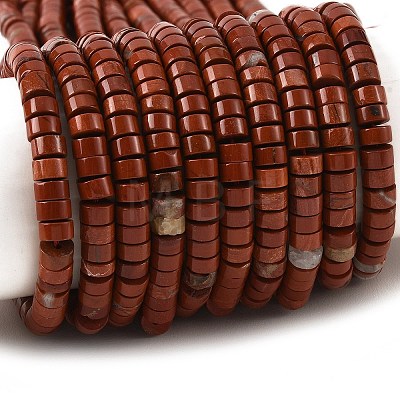 Natural Red Jasper Beads Strands G-M420-A05-01-1