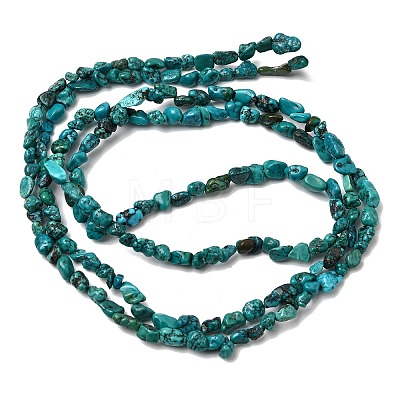 Natural HuBei Turquoise Bead Strands G-H345-A01-05-1
