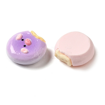 Cute Opaque Resin Imitation Food Decoden Cabochons RESI-S01-08-1