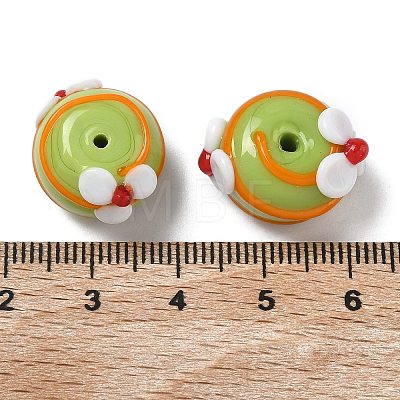 Handmade Lampwork Enamel Beads LAMP-Z020-06A-1
