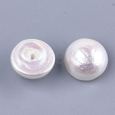 Compressed Cotton Pearl Beads WOVE-S121-02-1