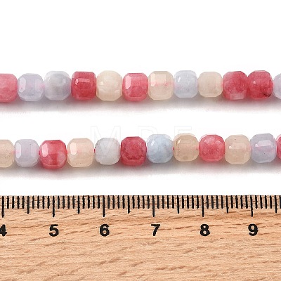 Natural Morganite Beads Strands G-F797-A08-01-1